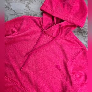 Adidas ClimaWarm Fleece Vibrant Pink Hoodie